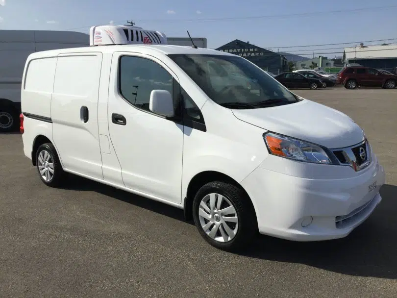 La voiture Nissan NV200