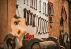 brown and gray metal tools