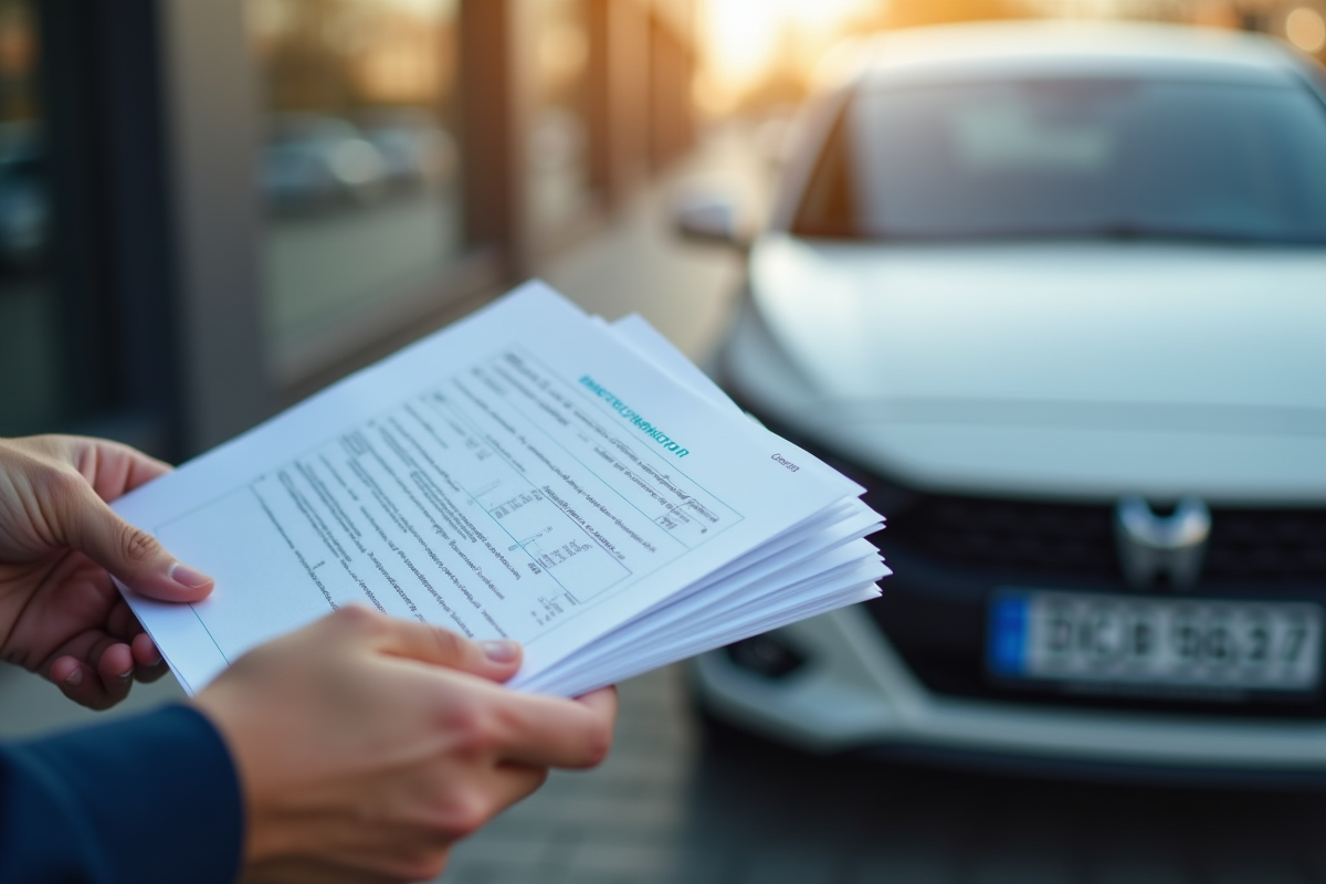 papier voiture